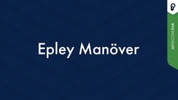 Lagerungsschwindel Übungen: Epley Manöver