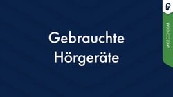 Gebrauchte Hörgeräte: Spenden Sie Ihr Hörgerät