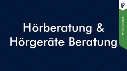 Hörberatung & Hörgeräte Beratung | MySecondEar