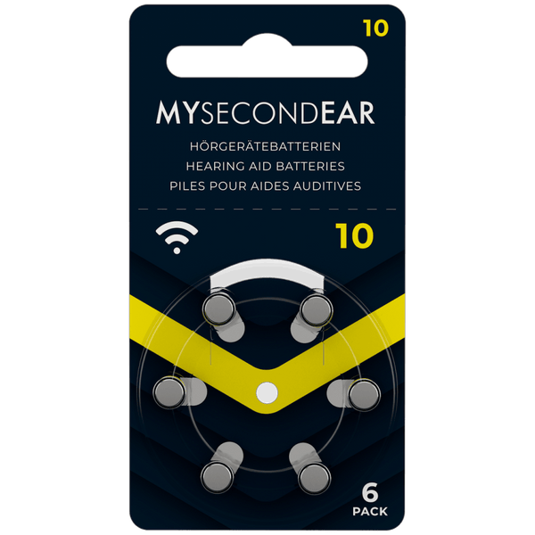 MySecondEar Hörgerätebatterien MySecondEar Hörgerätebatterien 10