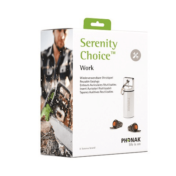Gehörschutz Zubehör Phonak Serenity Choice WORK
