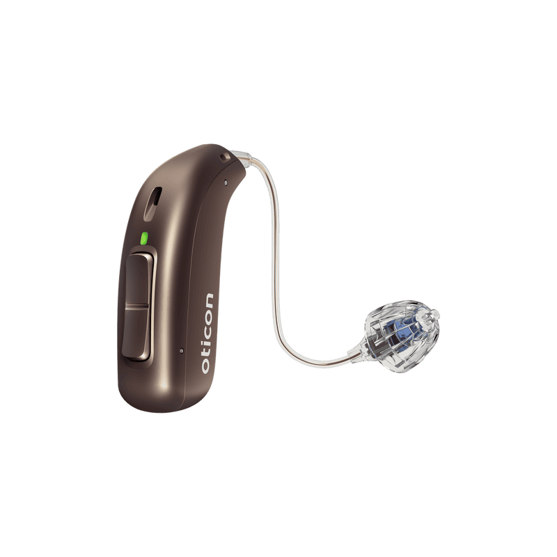 Oticon Hörgerät 1 / Akku / Nussbraun Oticon Real