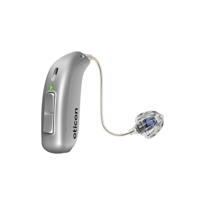 Oticon Hörgerät 1 / Batterie / Platin Oticon More