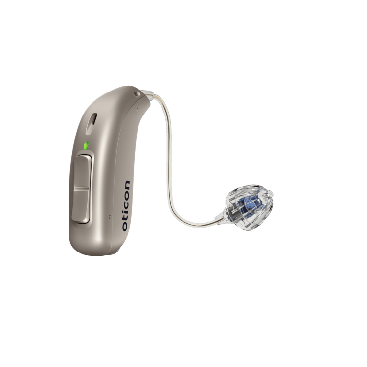 Oticon Hörgerät 1 / Batterie / Quarzsand Oticon More