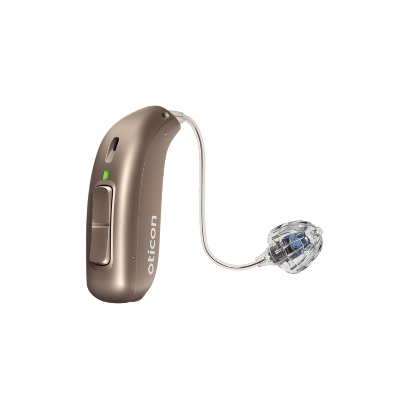 Oticon Hörgerät 1 / Batterie / Sienna-Braun Oticon Real