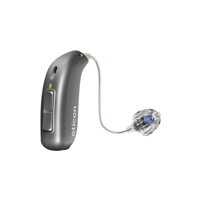Oticon Hörgerät 1 / Batterie / Titan Oticon More