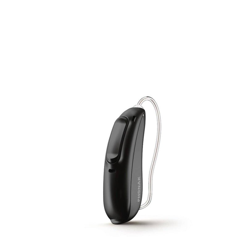 Phonak Hörgerät 90 / Batterie / Samt Schwarz Phonak Audeo Marvel