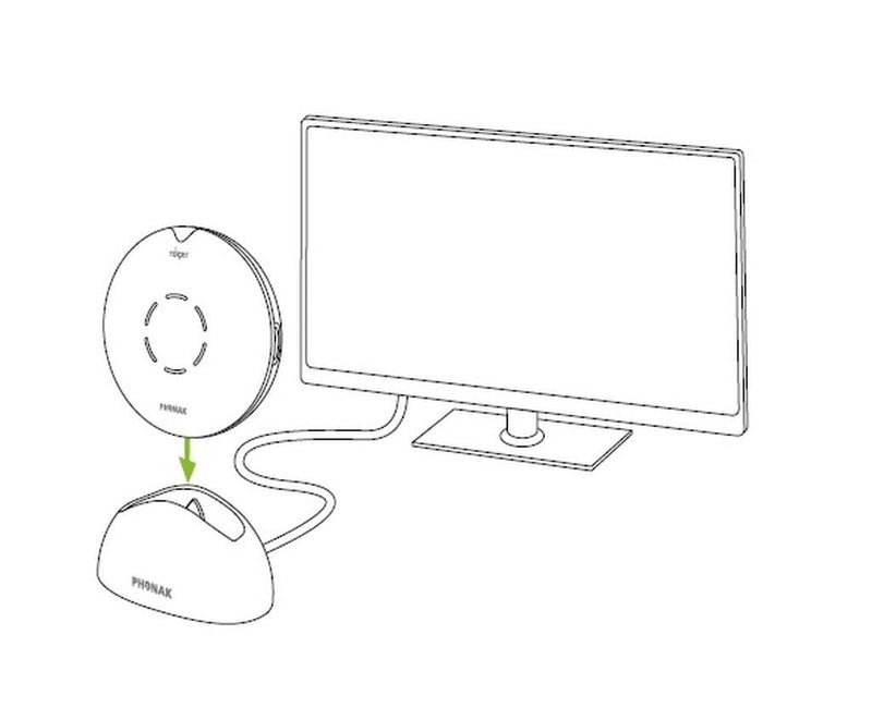 Phonak-Zubehör Ersatzteile Phonak Roger Select Docking Station