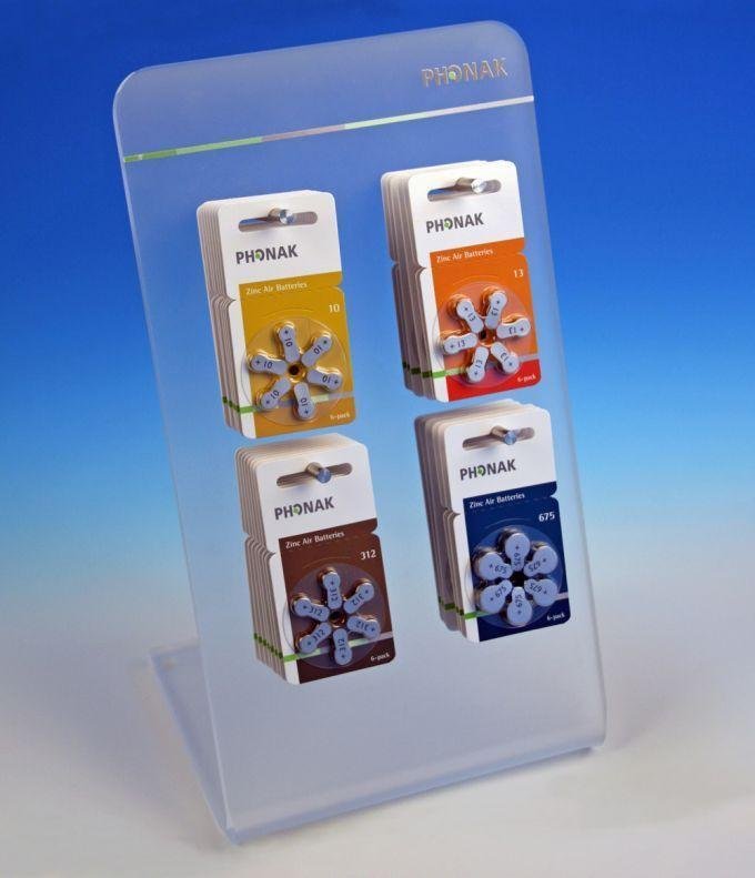 Phonak-Zubehör Zubehör Phonak Hörgerätebatterien 10