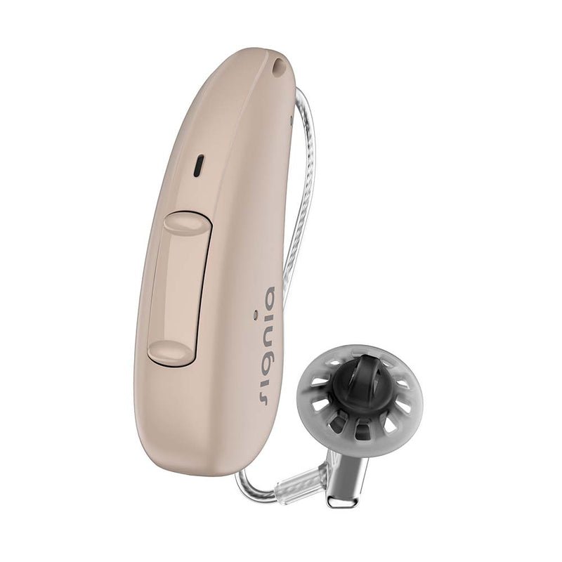 Signia Hörgerät CROS / Charge & Go Akku / Beige Signia CROS Pure AX Sender