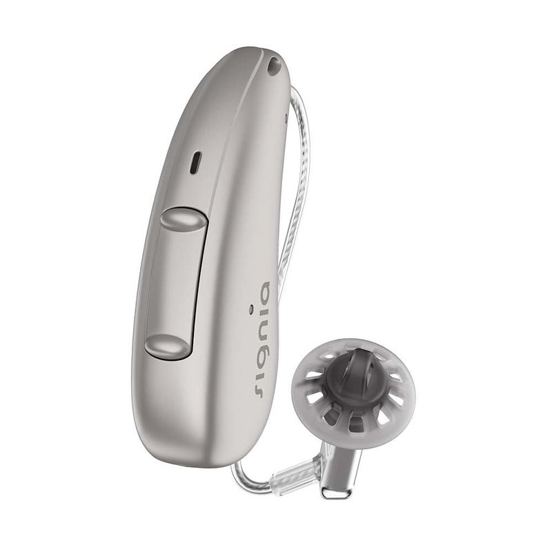 Signia Hörgerät CROS / Charge & Go Akku / Champagner Signia CROS Pure AX Sender