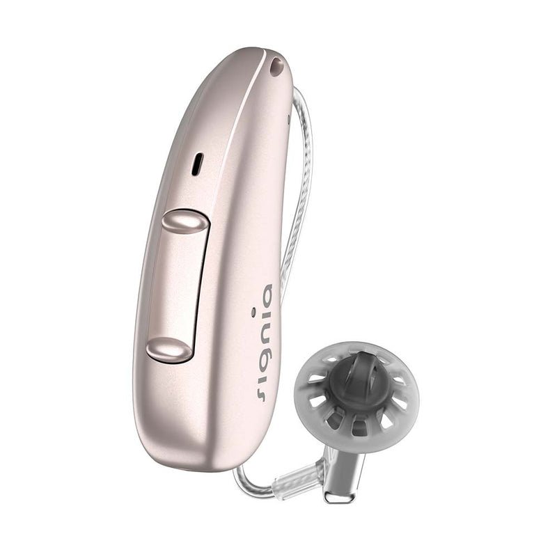 Signia Hörgerät CROS / Charge & Go Akku / Rosé Gold Signia CROS Pure AX Sender