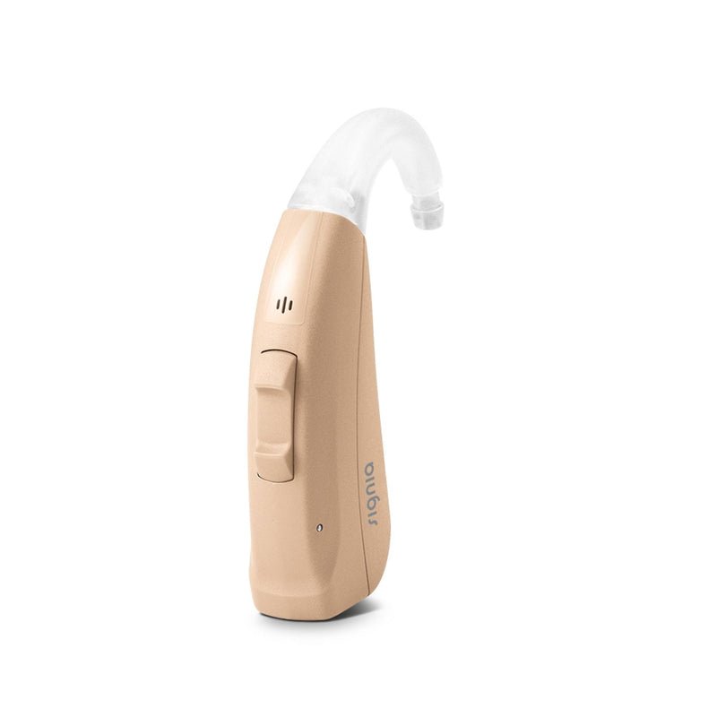 Signia Hörgerät HdO Batterie / Beige Signia Intuis 3