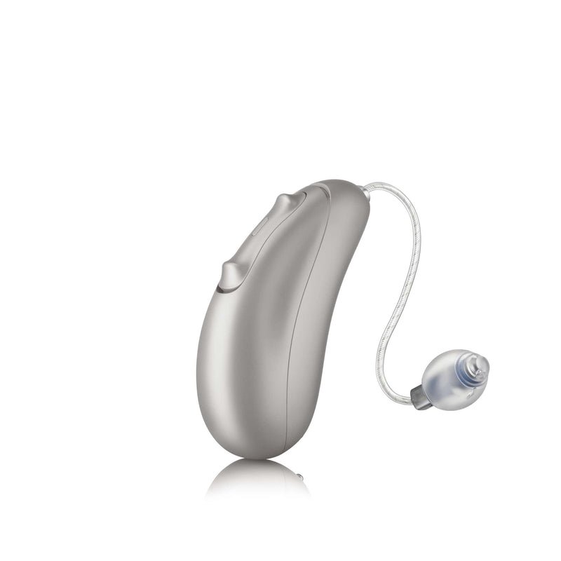 Unitron Hörgerät 9 / Akku / Prunkvolles Platin Unitron Moxi Blu