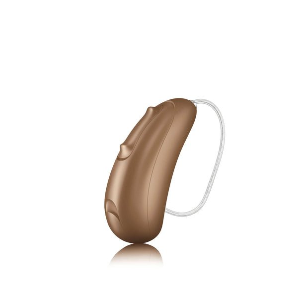 Unitron Hörgerät 9 / Batterie / Bernstein Unitron Moxi Blu